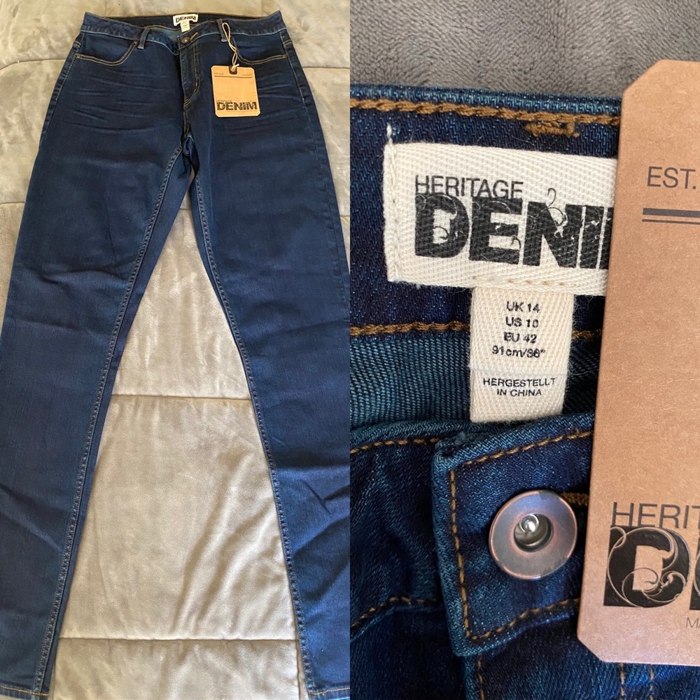 Heritage Denim jeans. Size 10/12